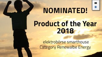 Synchronverter nominated product of the year 2018!