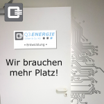Wir brauchen mehr Platz für die Entwicklung und Produktion der Smart City Applikationen und autarker Stromversorgungen!