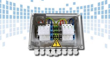 Generatoranschlusskasten Strings MPP Überspannungsschutz