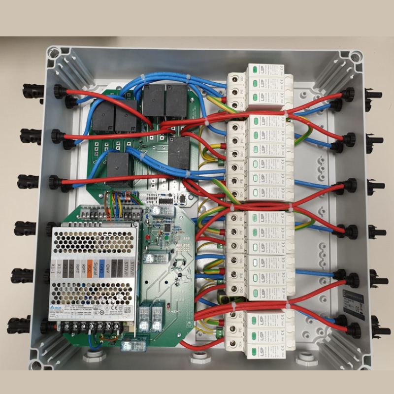 Feuerwehrschalter für PV Anlagen – Modul String Abschaltung Feuerwehrschalter für PV Anlagen – Modul String Abschaltung