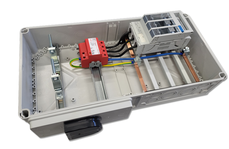 AC Box Überspannungsschutz