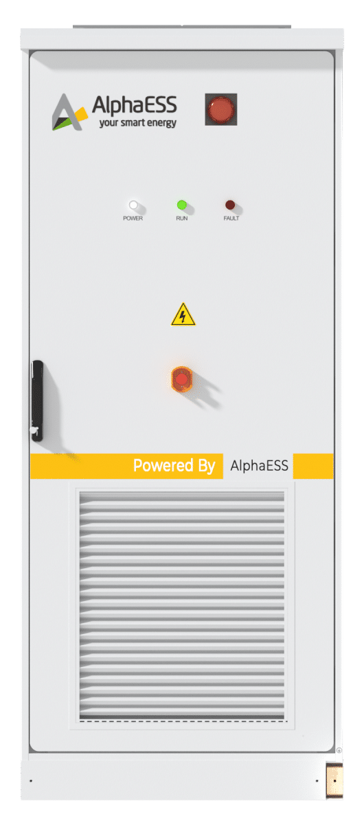 Großspeicher STORION-LC-TB125 Außenschrank mit Flüssigkeitskühlung