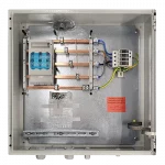 AC box AC connection technology with surge protection and NH disconnector 250 A TN-C