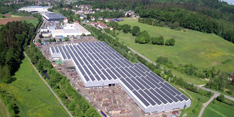Generator disconnection: firefighter switch for Kessler in Abtsgmünd 2 Feuerwehrschalter fuer Kessler Produktionshallen in Abtsgmuend