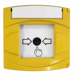QFire LITE Feuerwehrschalter 9 Externe Not Aus Schalter Feuerwehrschalter QFire LITE Not Aus hinter Glas
