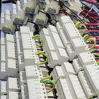 Q3 production generator junction box DC combiner GAK
