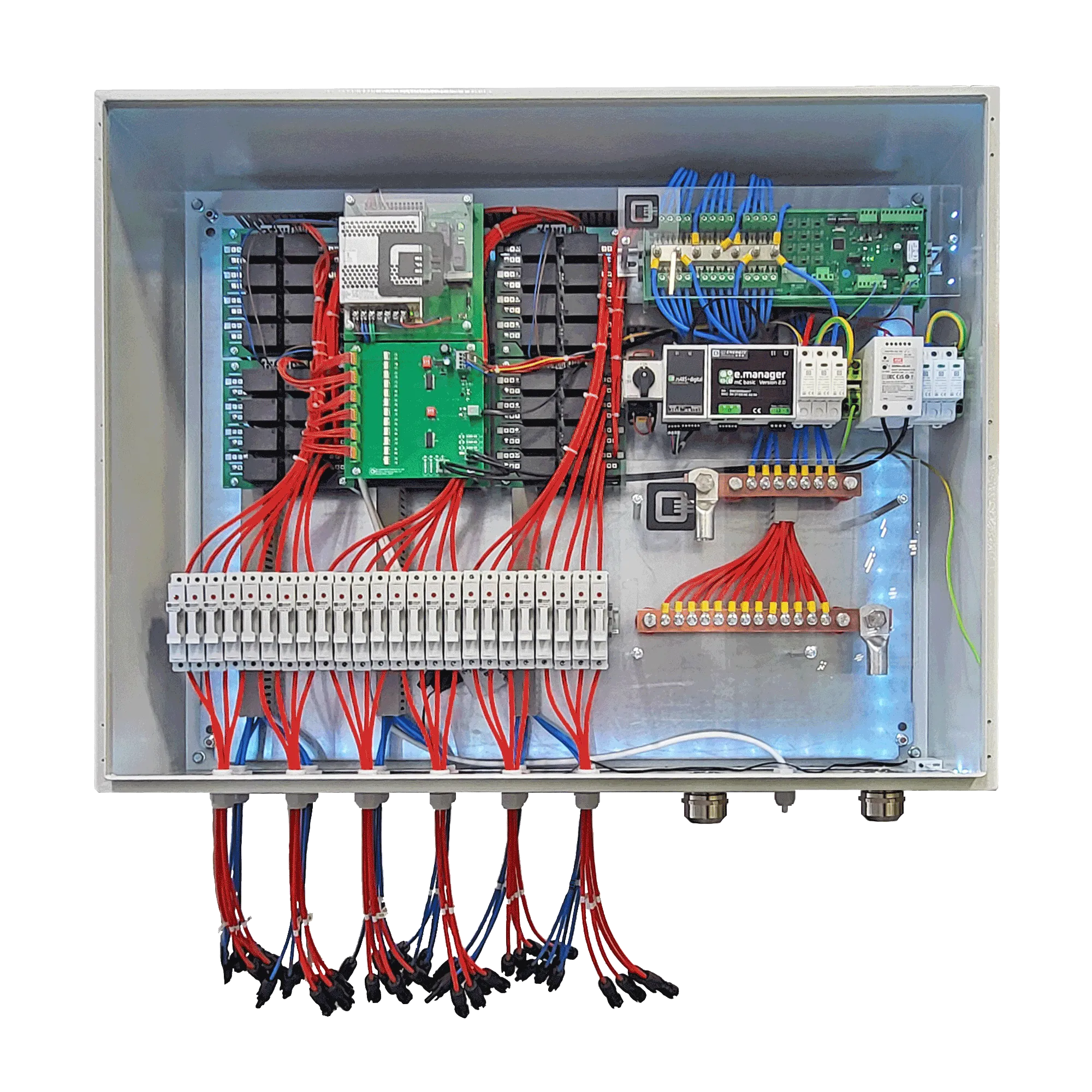 Super Multi Box – Smart DC Combiner mit PV-String Fehler Diskriminator 1 DC Combiner mit PV Isolationsfehler Lösung