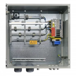 AC Anschlussbox - Datenblätter und technische Unterlagen 2 250 A AC Anschlussbox mit Überspannungsschutz T1-2 TN-S