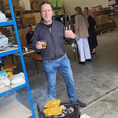 Bei Q3 grillt der Chef hoechstpersoenlich
