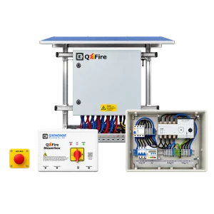 PV-Abschaltung mit Speicher und Ersatzstrom – QFire AC/DC 8 PV-Abschaltung mit Ersatzstrom